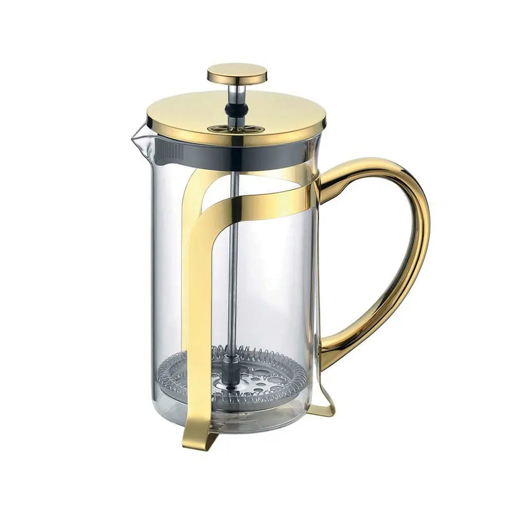 Cafetière en verre avec anse en bois — art du café Zistyhome