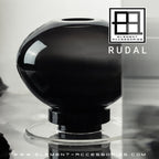 Art de la Table grand bol design moderne et innovant, RUD12ZW, verre de luxe Zistyhome art de la table