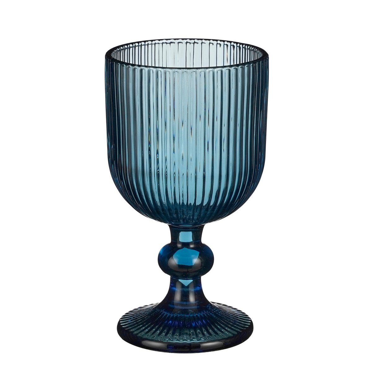 Service de verres à vin Merlot Bleu