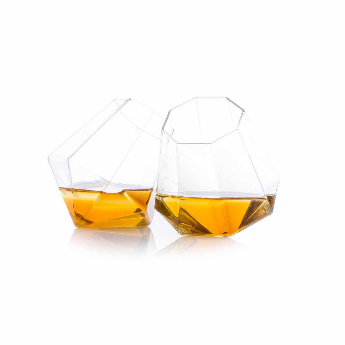 Mad Monkey - Lot de 2 verres diamant