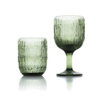 Le verre à vin Moss Ripple - Vert