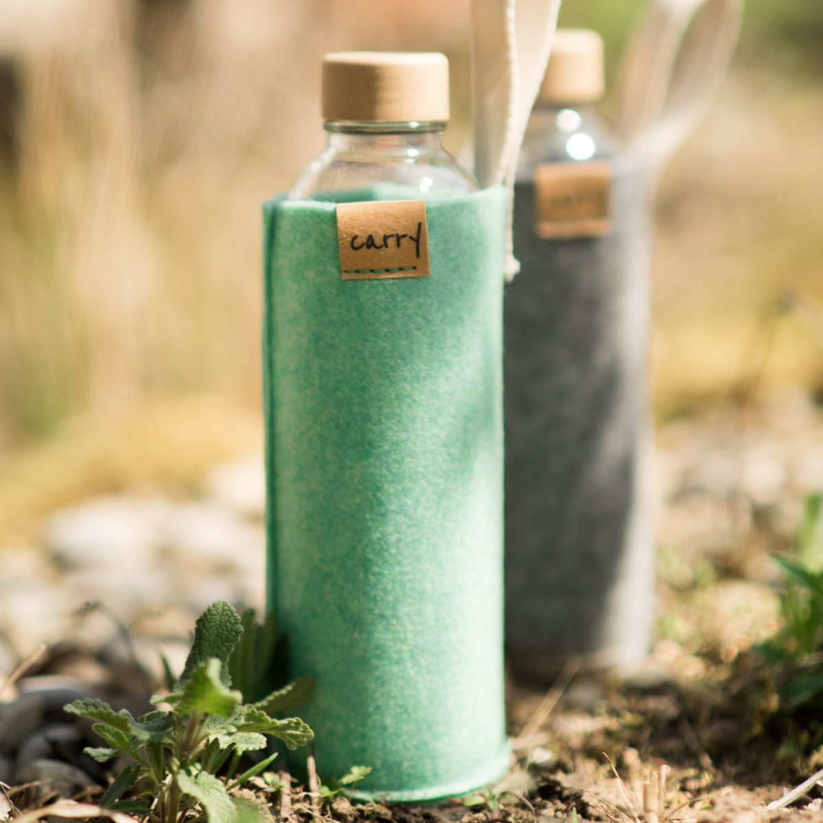 SLEEVE 0,7 l - housse de protection MENTHE