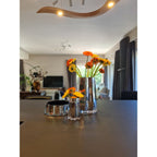Vase de luxe moderne-classique, design élégant, LENOX 30 SILVER