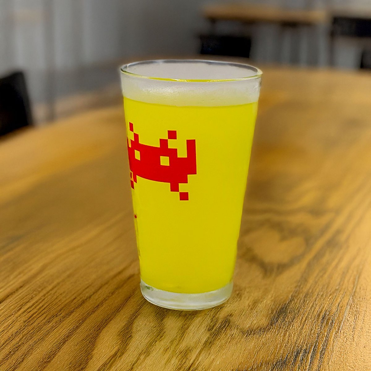 Space Invaders - lot de 2 verres - avec changement de couleur