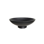 Art de la Table Grand Bol Design Moderne, en micro ciment, noir, RUD12BK Zistyhome art de la table