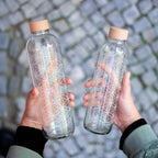 FLEUR DE VIE Bouteille en verre de 1,0 l