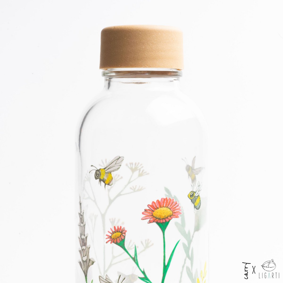 LET THE BEES BE Bouteille en verre de 0,7 litre