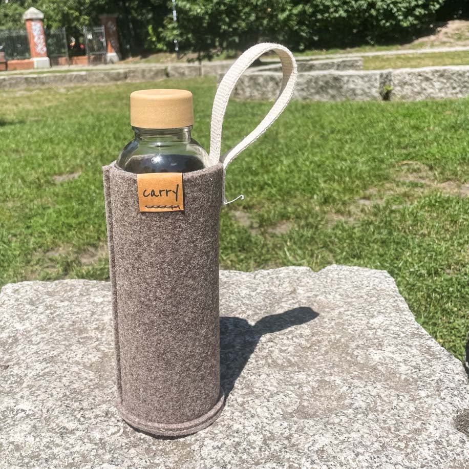 MANCHON 0,7 l - Housse de protection NATUREL
