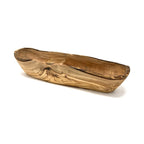 Bol à pain RUSTIC 35 – 39 cm en bois d'olivier