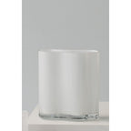 Nouveau vase au design moderne inspiré de CORAL et Aalto, taille moyenne, COR20WH
