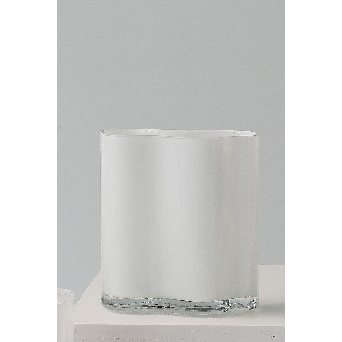 Nouveau vase au design moderne inspiré de CORAL et Aalto, taille moyenne, COR20WH