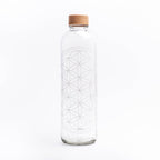 FLEUR DE VIE Bouteille en verre de 1,0 l