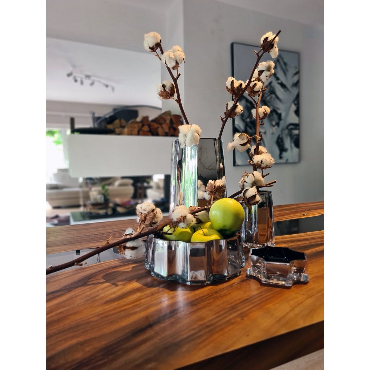 Vase de luxe moderne-classique, design élégant, LENOX 30 SILVER