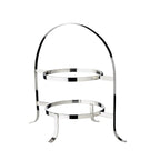 Présentoir à gâteaux Sina pour 2 assiettes H 33 cm