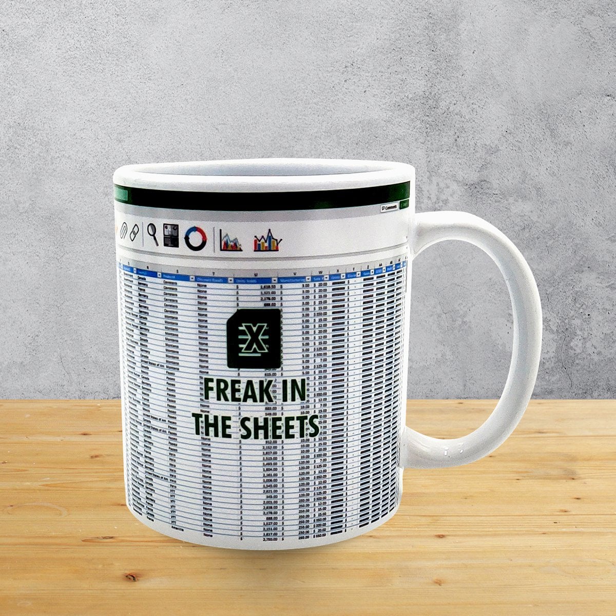 Mad Monkey - Mug "Freak in the Sheets"