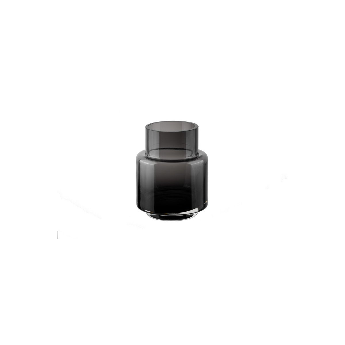 Art de la Table Petit vase au design rétro moderne, couleur gris foncé, TYLER07GR Zistyhome art de la table