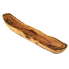 Bol à pain rustique en bois d'olivier 40 - 45 cm