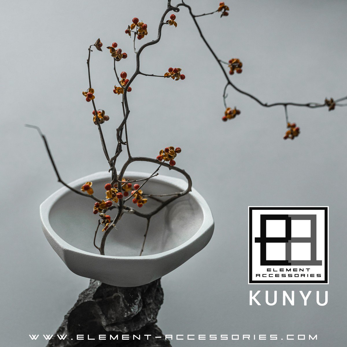 Bol de style asiatique moderne, design et finition haut de gamme, KUNYU22WH