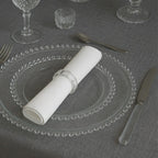 Ronds de serviette en cristal lot de 12
