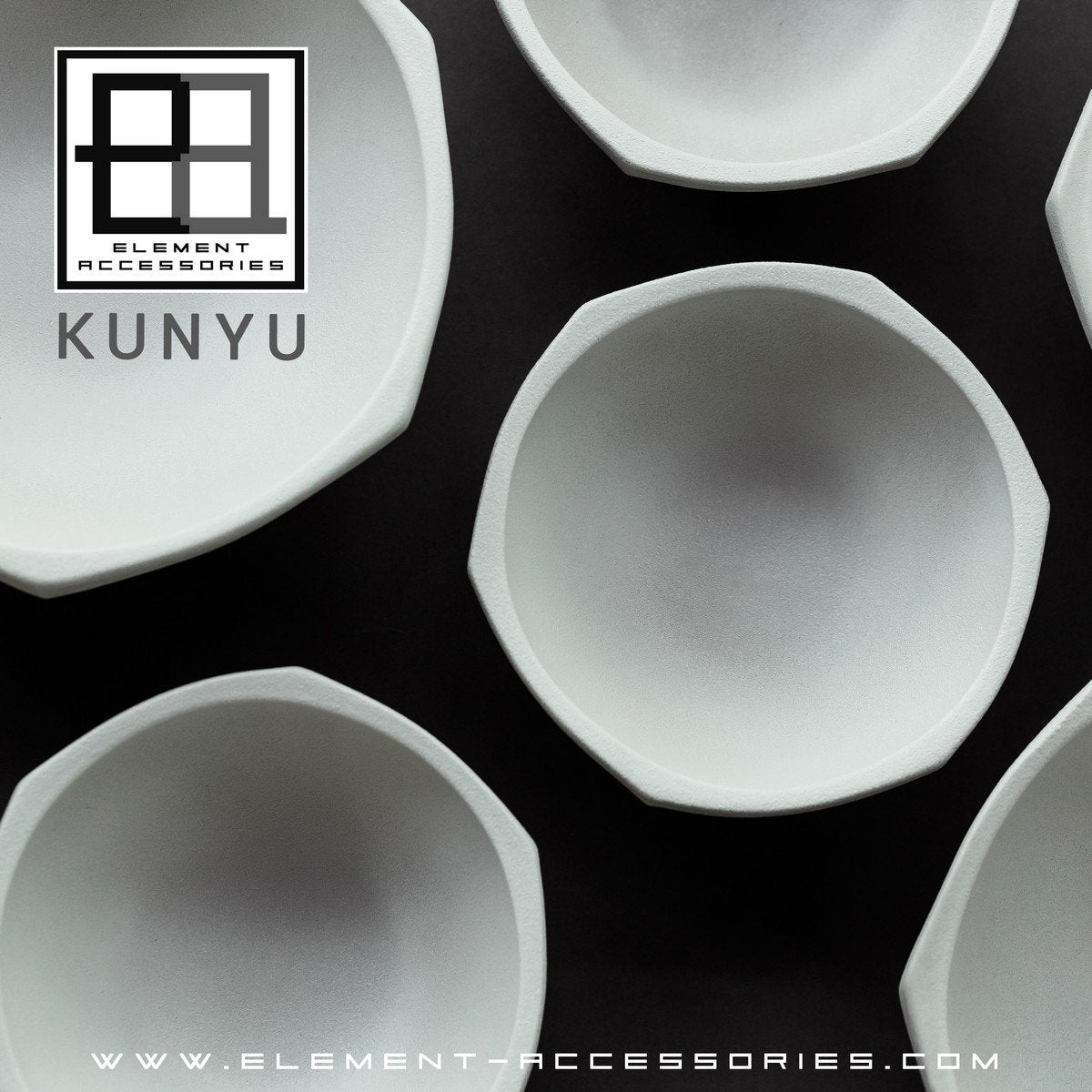 Bol de style asiatique moderne, design et finition haut de gamme, KUNYU22WH