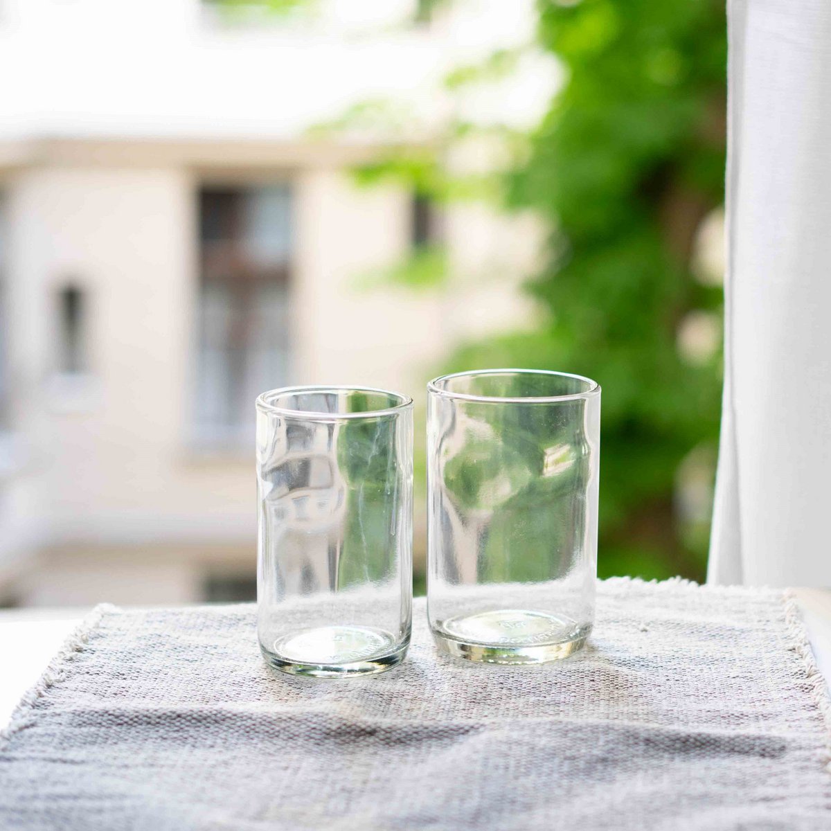 CARRY GLASS Verre à boire 400 ml lot de 2 - UPCYCLING