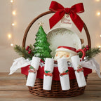 Lot de 4 ronds de serviettes noël
