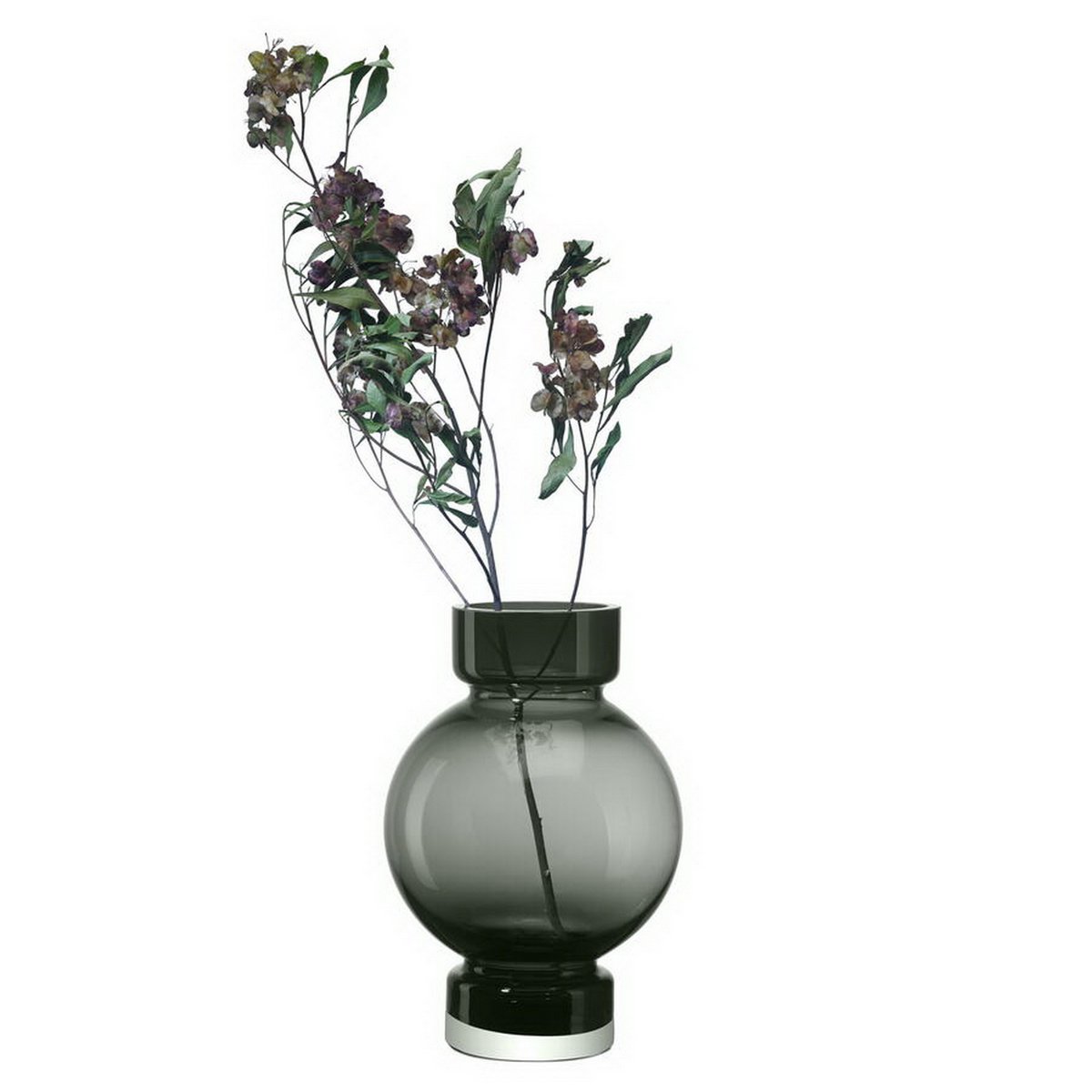 Art de la Table vase de luxe moderne en forme de boule ORURO - verre épaisseur 9 mm Zistyhome art de la table