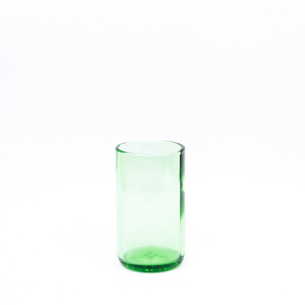 VERRE DE TRANSPORT VERT 300 ml Trinkglas 2er Set - RECYCLAGE