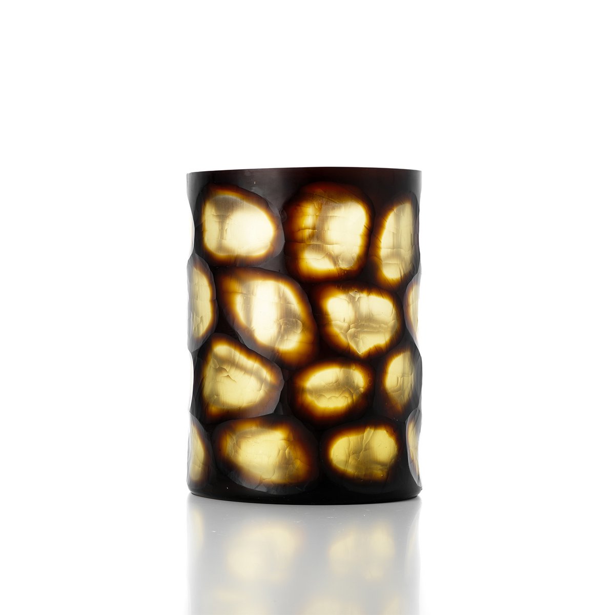 The Vague Dorée Vase - Honey - L
