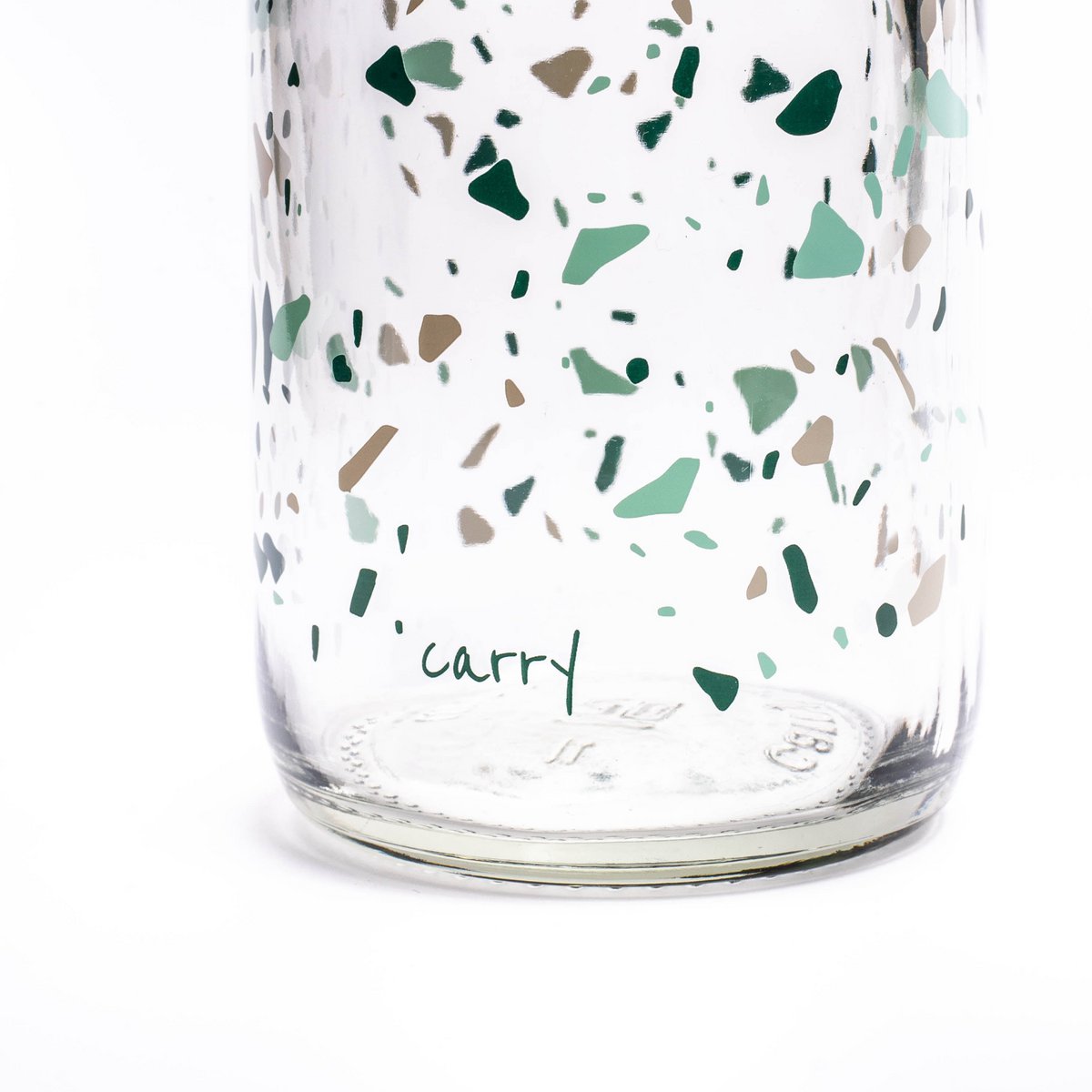 Bouteille en verre TERRAZZO 1,0 l