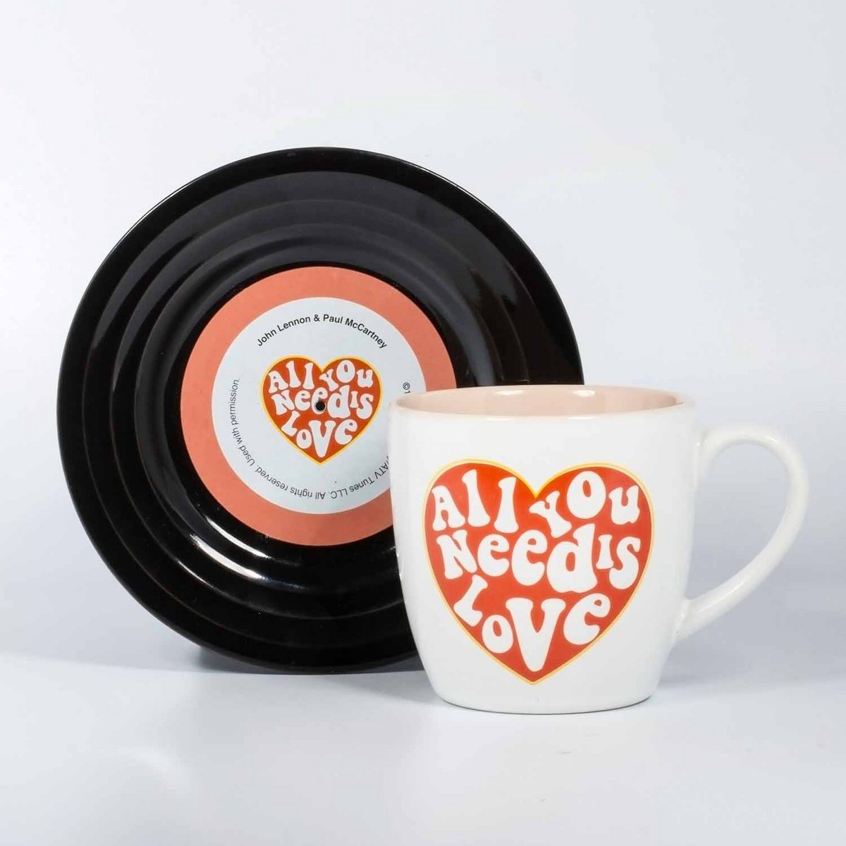 Set de mugs "Lyrical Mug" Love - Lennon & McCartney
