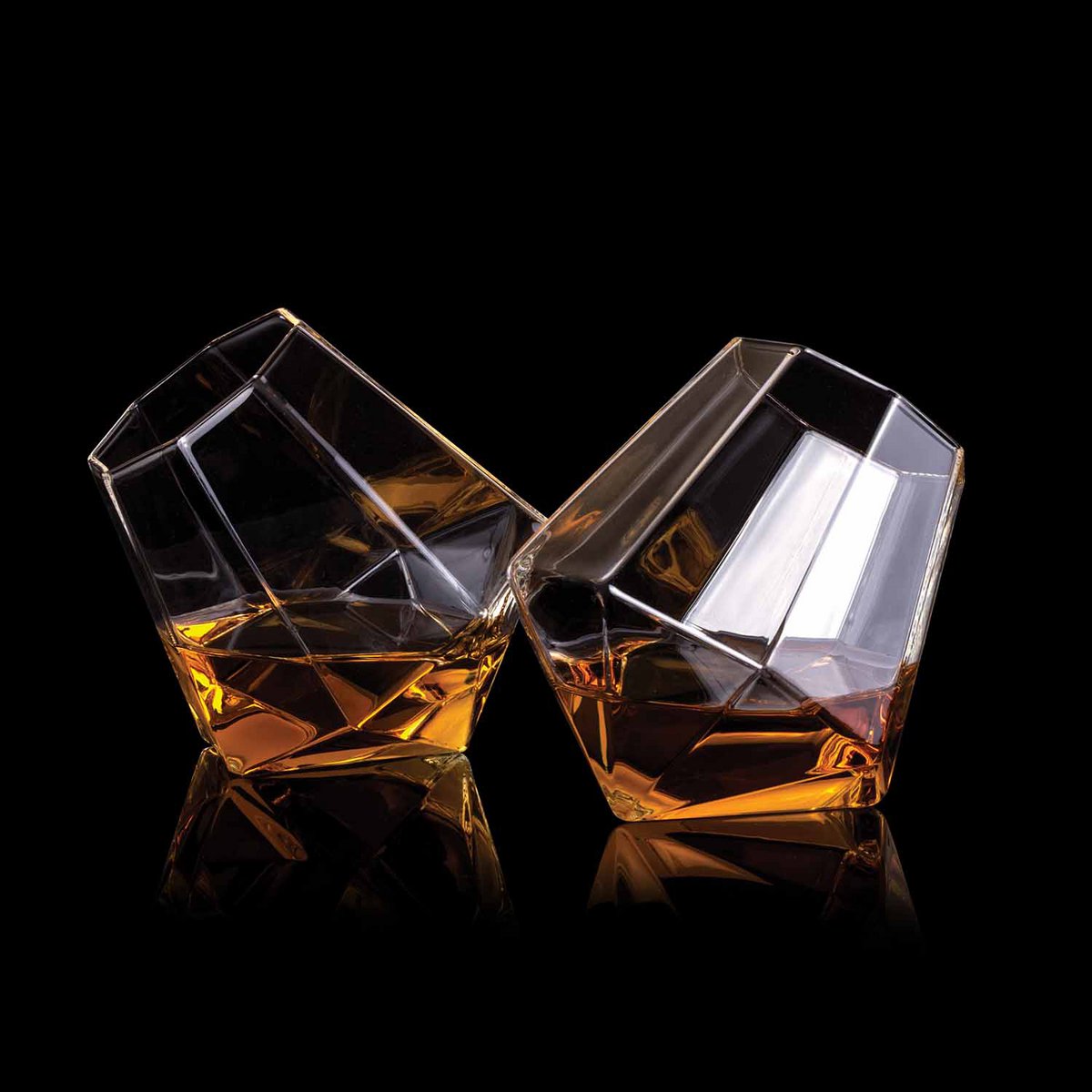 Mad Monkey - Lot de 2 verres diamant