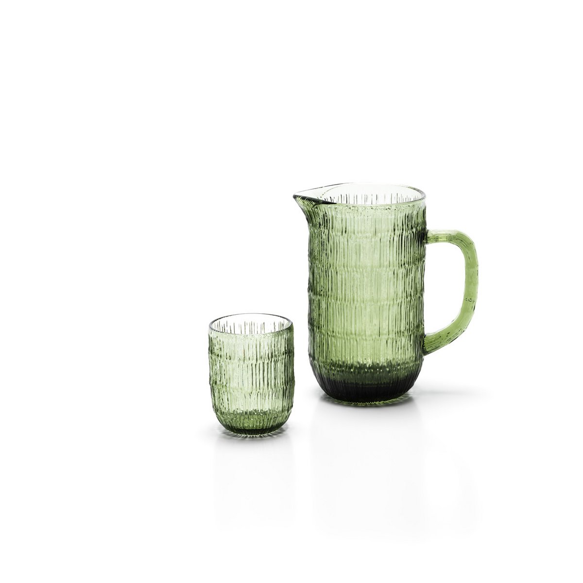 Le pichet Moss Ripple - Vert