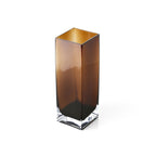 Le Vase Cuboïde Ambre - Ambre - L