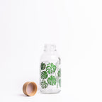 GREEN LIVING Bouteille en verre de 0,4 l