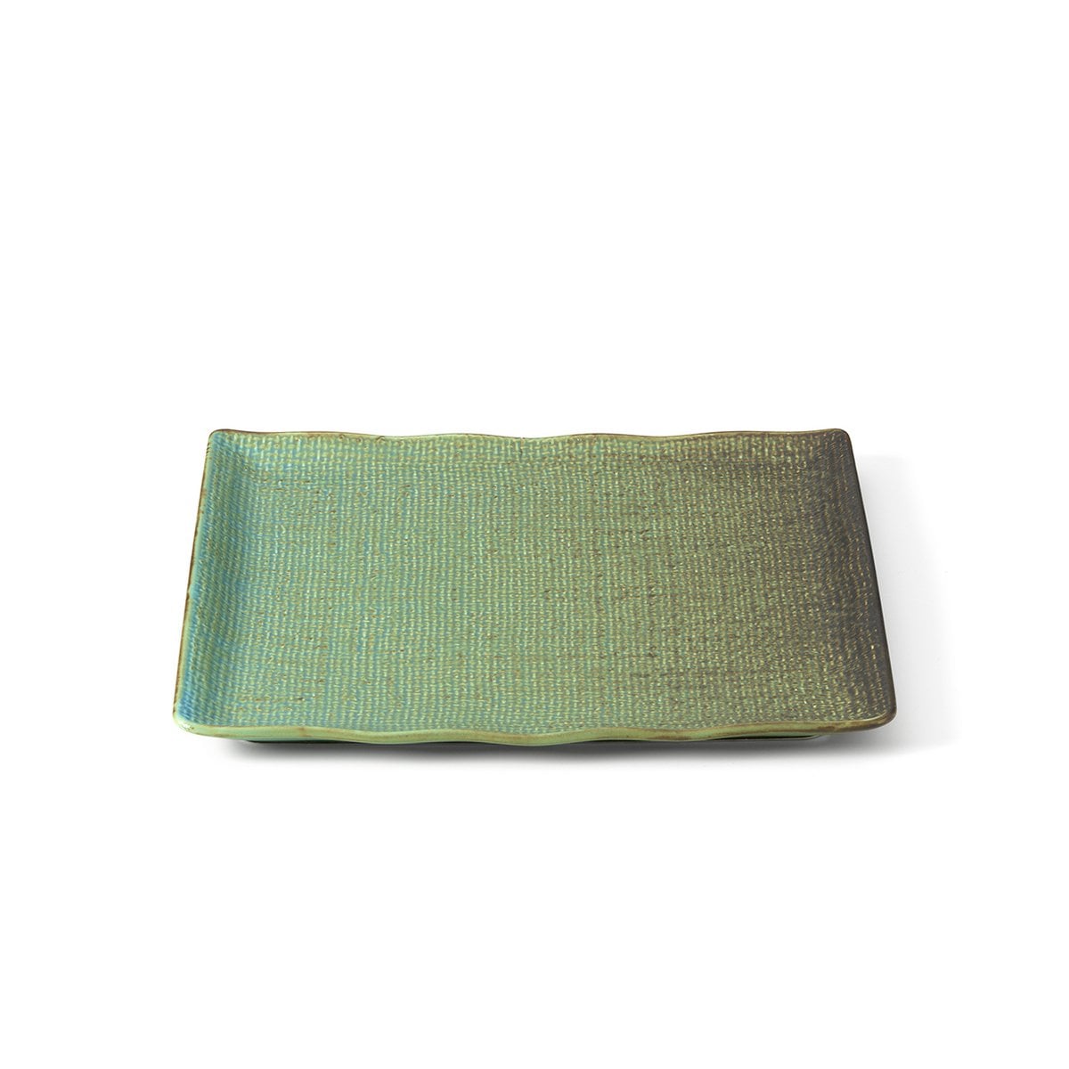 Assiette Carrée Le Lagon - L