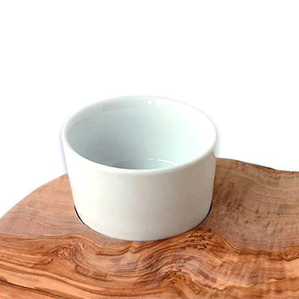 Bol de remplacement ELEGANT en porcelaine blanche