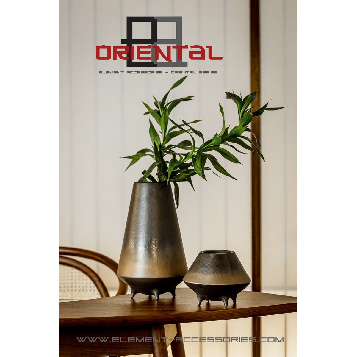 Nouveau bol design haut de gamme en céramique moderne East + West, OTA15BB
