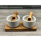 Salière 2 pièces FANO2 avec pelle à sel