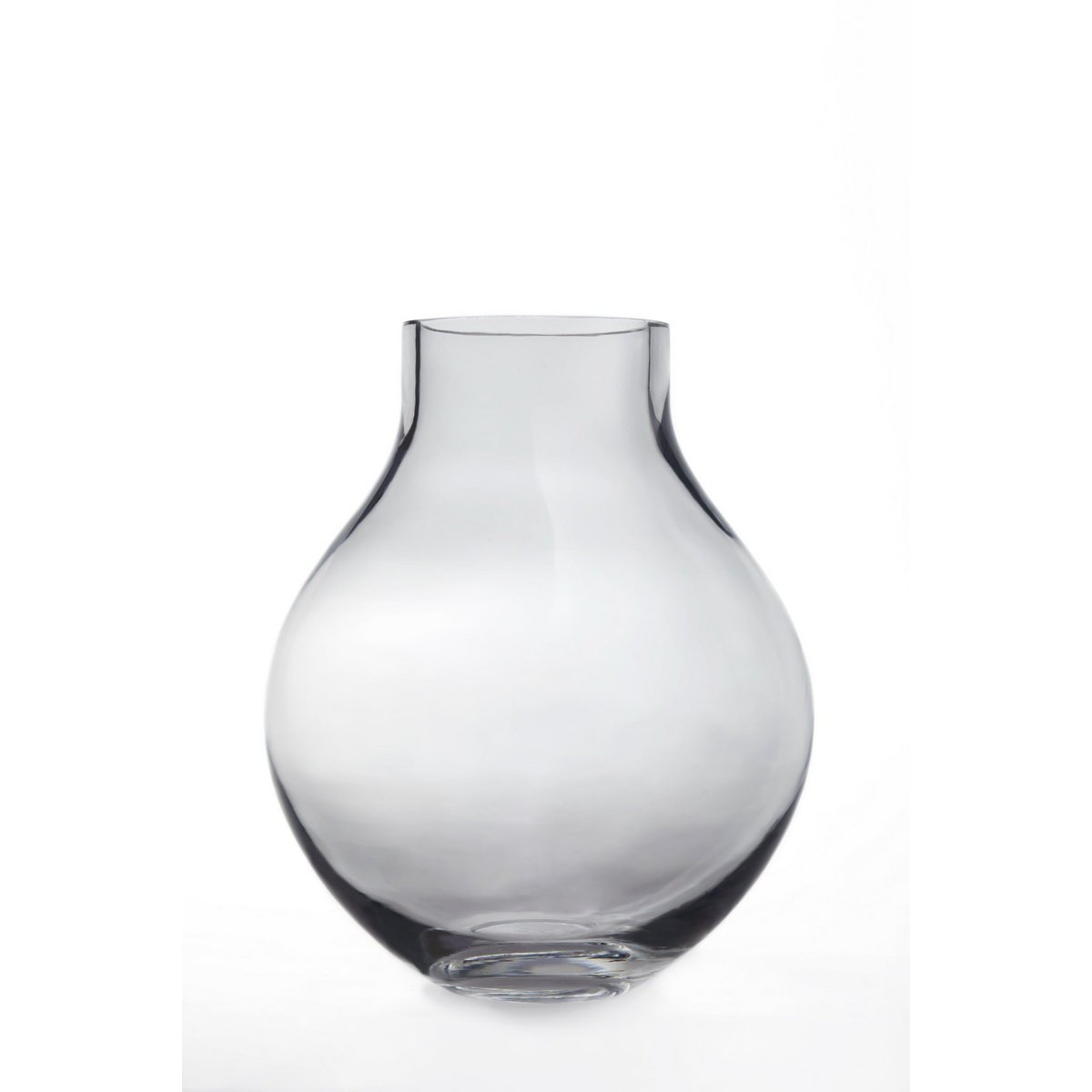 Art de la Table Vase en verre XL forme ampoule, hauteur 36cm, ENVIE 36TR, verre épaisseur 9mm Zistyhome art de la table