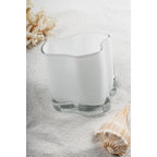 Neue Vase mit modernem Design, inspiriert von CORAL und Aalto, COR13WH