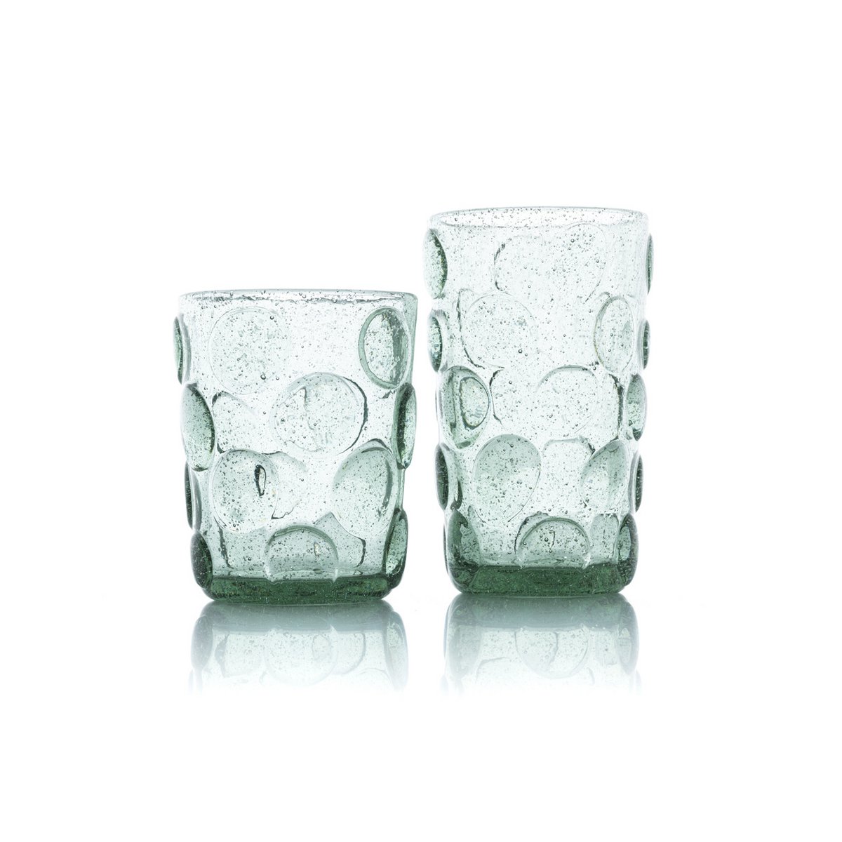 Le Highball Frosted Dot - Aqua