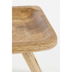 Plateau Duko marron foncé