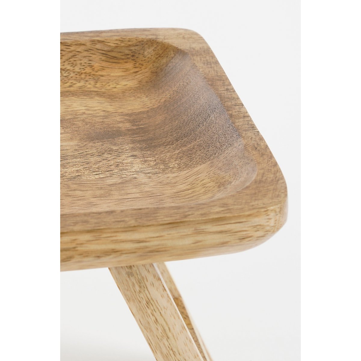 Plateau Duko marron foncé