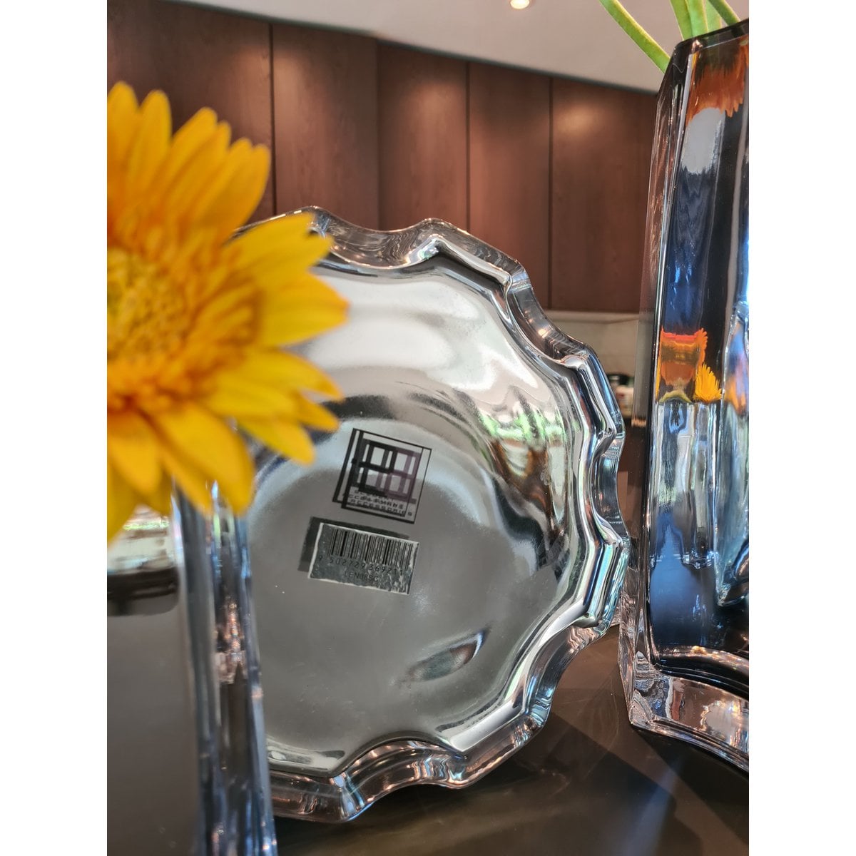 Vase de luxe moderne-classique, design élégant, LENOX 30 SILVER