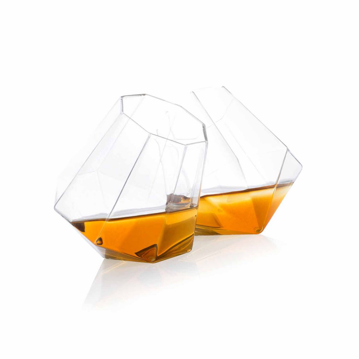Mad Monkey - Lot de 2 verres diamant