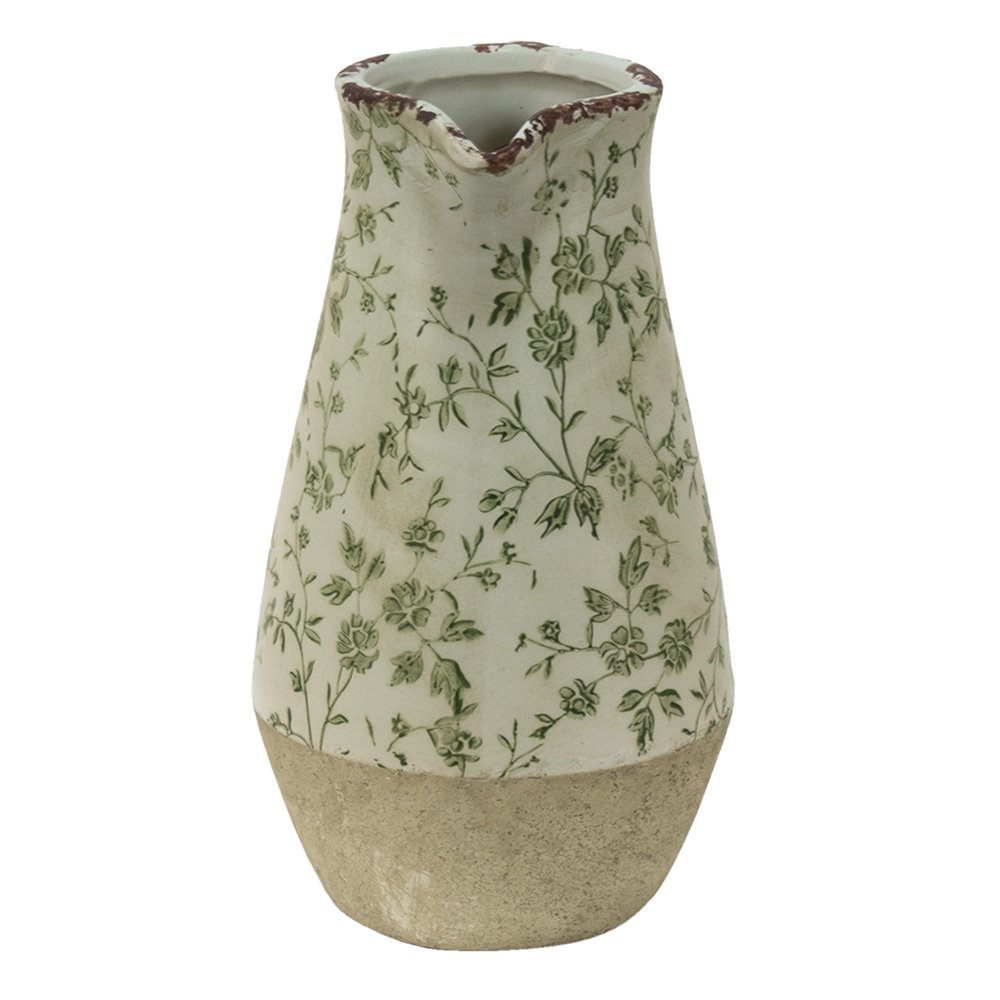 Boîte de décoration 20x14x25 cm Céramique Verte