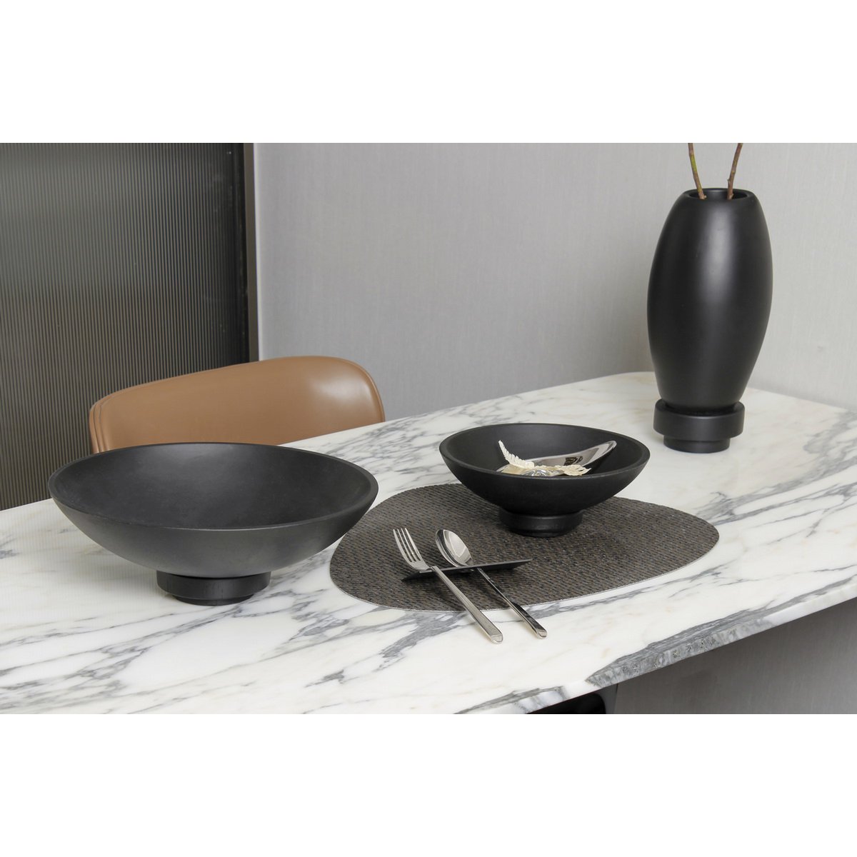 Art de la Table Micro bol en ciment innovant, design innovant, RUD10BK Zistyhome art de la table