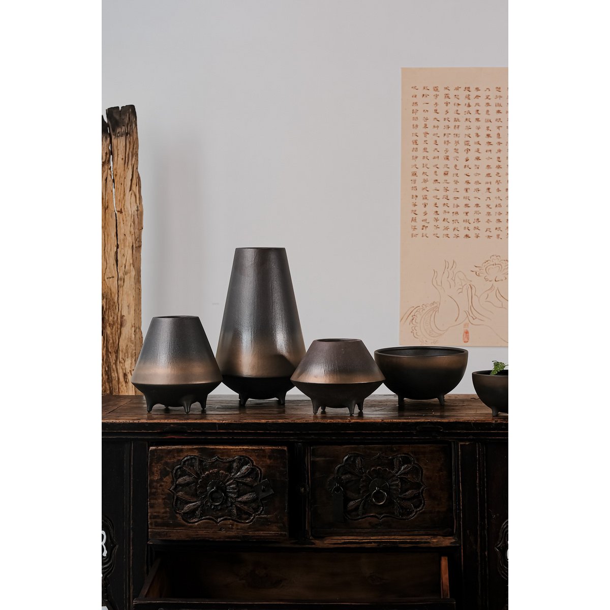 Art de la Table Nouveau bol design haut de gamme en céramique moderne East + West, OTA20BB Zistyhome art de la table