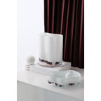 Nouveau vase au design moderne inspiré de CORAL et Aalto, taille moyenne, COR20WH
